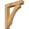 Ekena Millwork Imperial Block Rough Sawn Bracket w/ Offset Brace, Western Red Cedar, 8"W x 42"D x 48"H BKT0806X42X48IMP05RWR - alternate 1